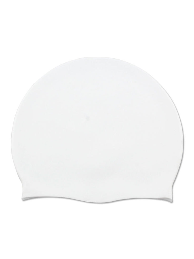 Elastic Silicone Solid Swimming Cap