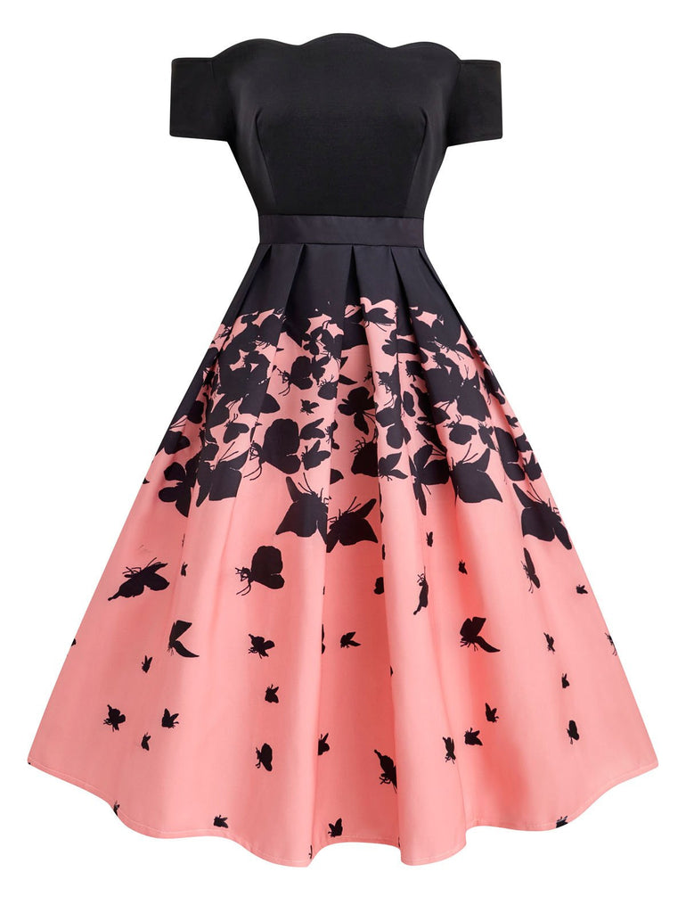 a butterfly dress