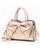 Retro Solid Ladies Bowknot Handbag