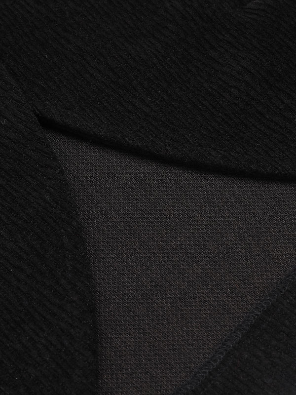 Black 1950s Textured Knitted Crop Jacket – Retro Stage - Chic Vintage ...