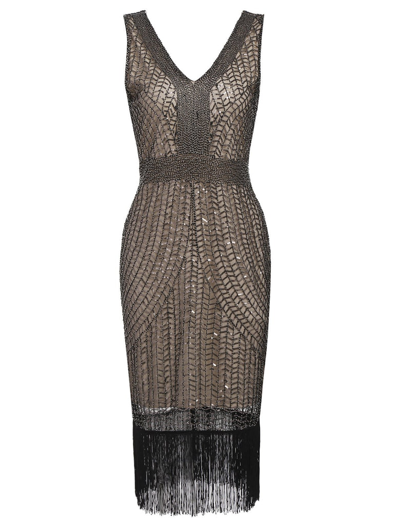 retro stage flapper dresses