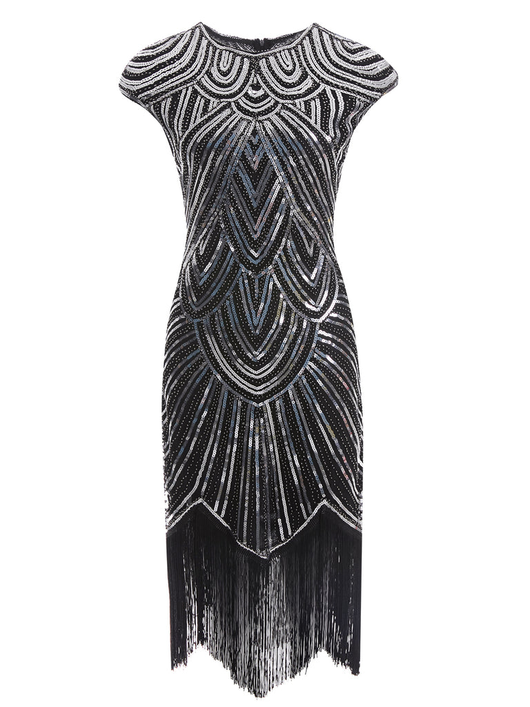 1920s Fringe Flapper Dress