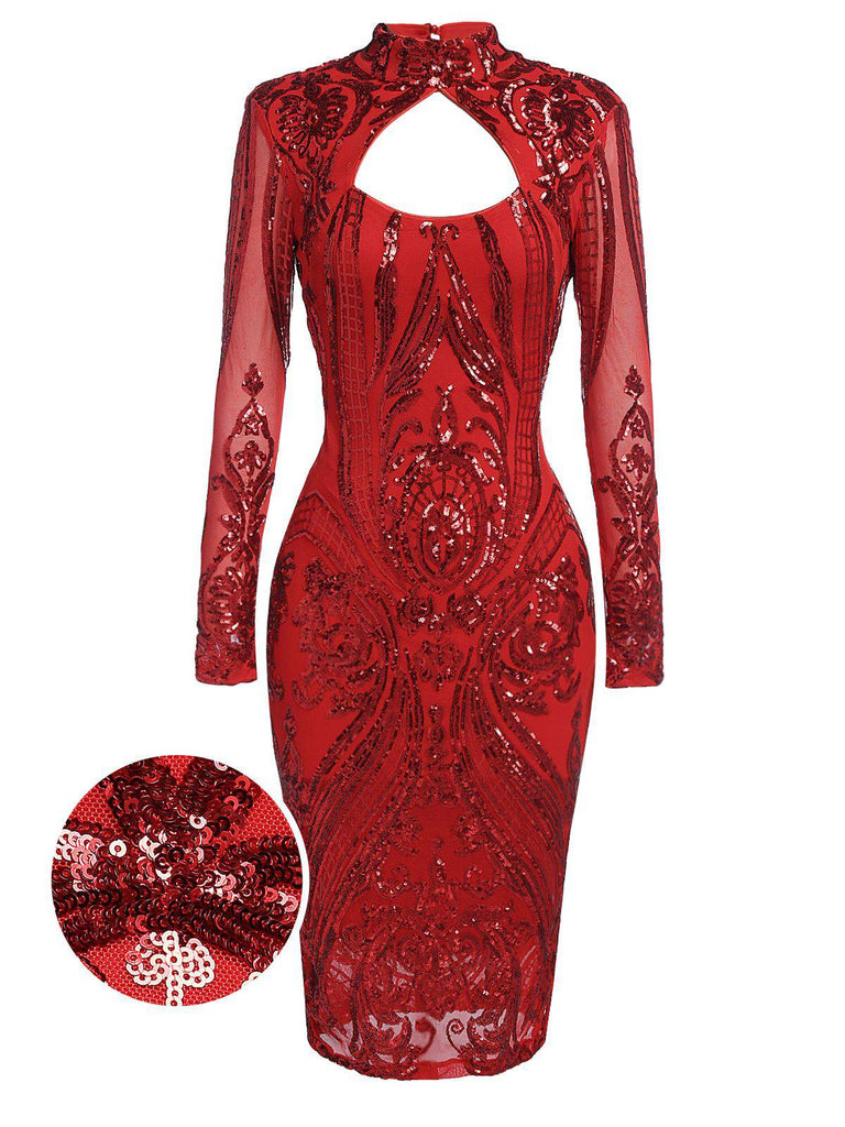 roaring 20s red dress