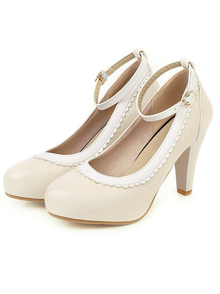 Retro Ankle Strap High Heels Shoes – Retro Stage - Chic Vintage Dresses ...