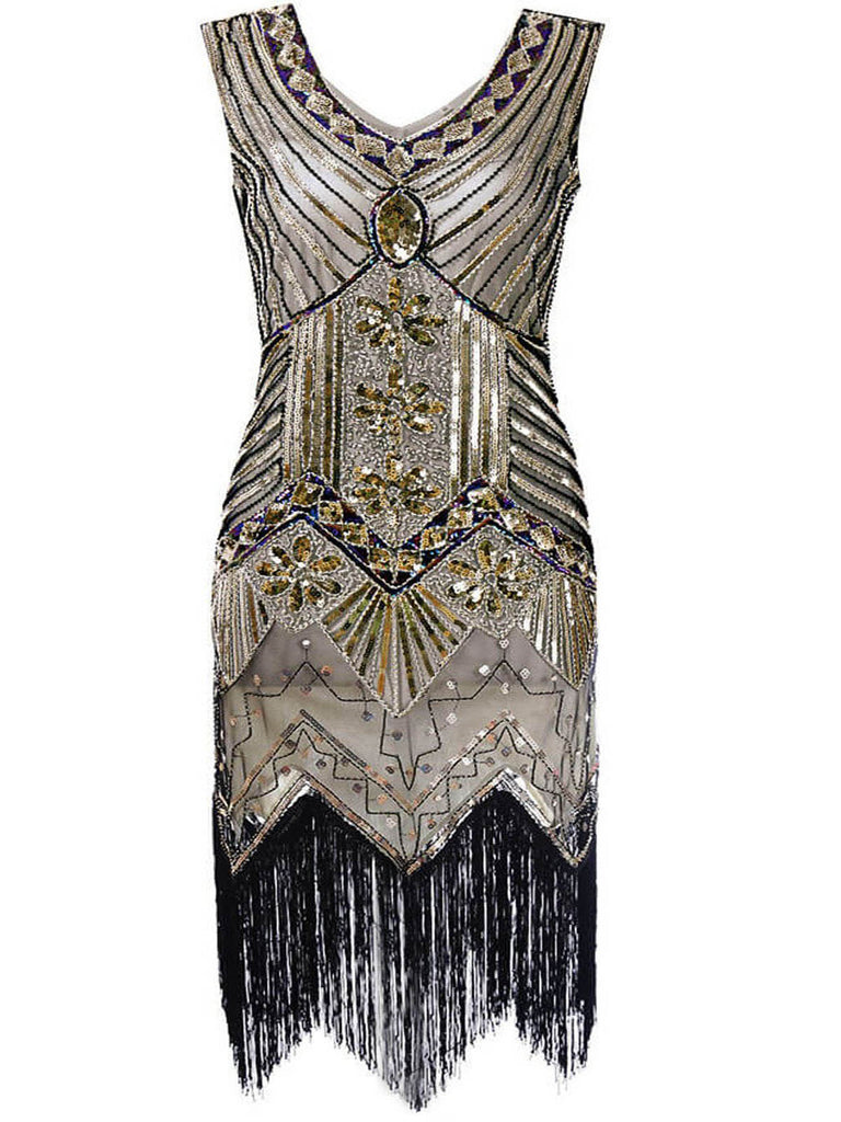 retro stage flapper dresses