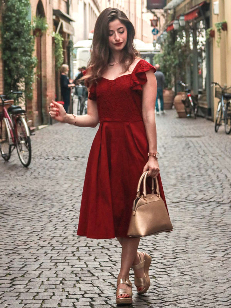 red dama dresses for quinceanera