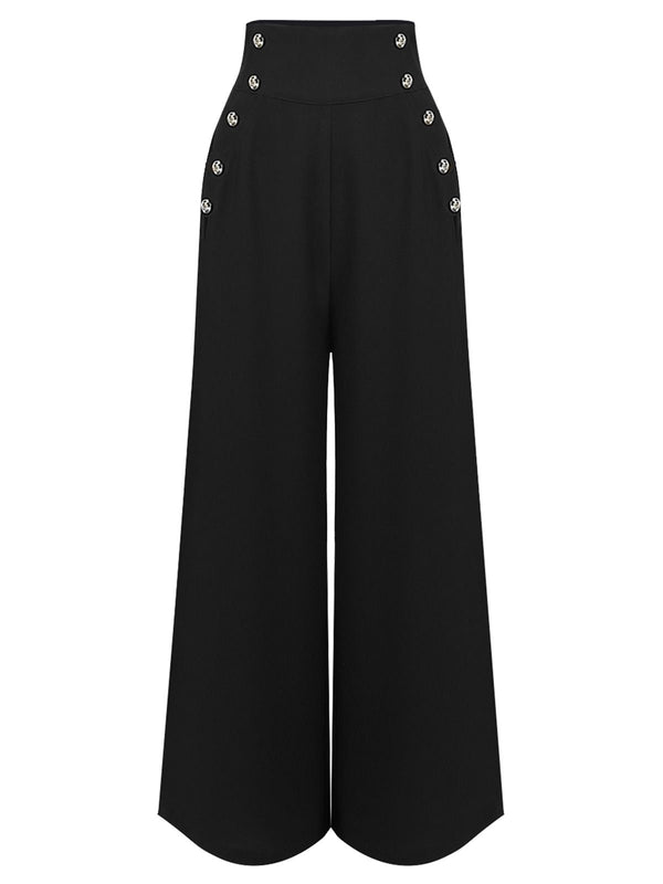 1950s Solid Blouse & Suspender Pants – Retro Stage - Chic Vintage ...