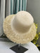 Retro Solid Tassel Raffia Sun Hat