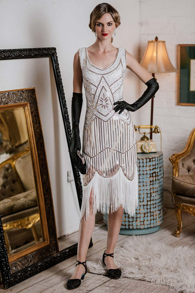 retro stage flapper dresses