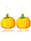 Retro Pumpkin Halloween Earring