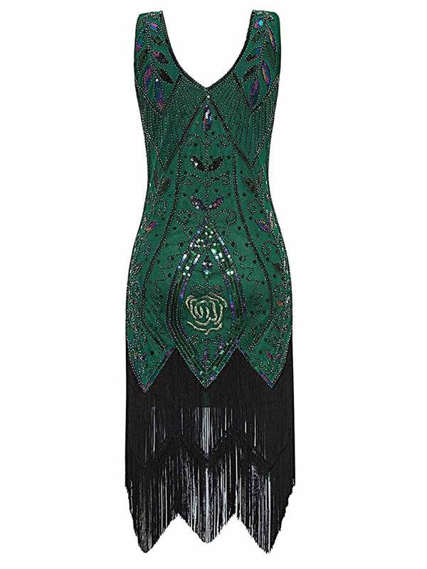 retro stage flapper dresses