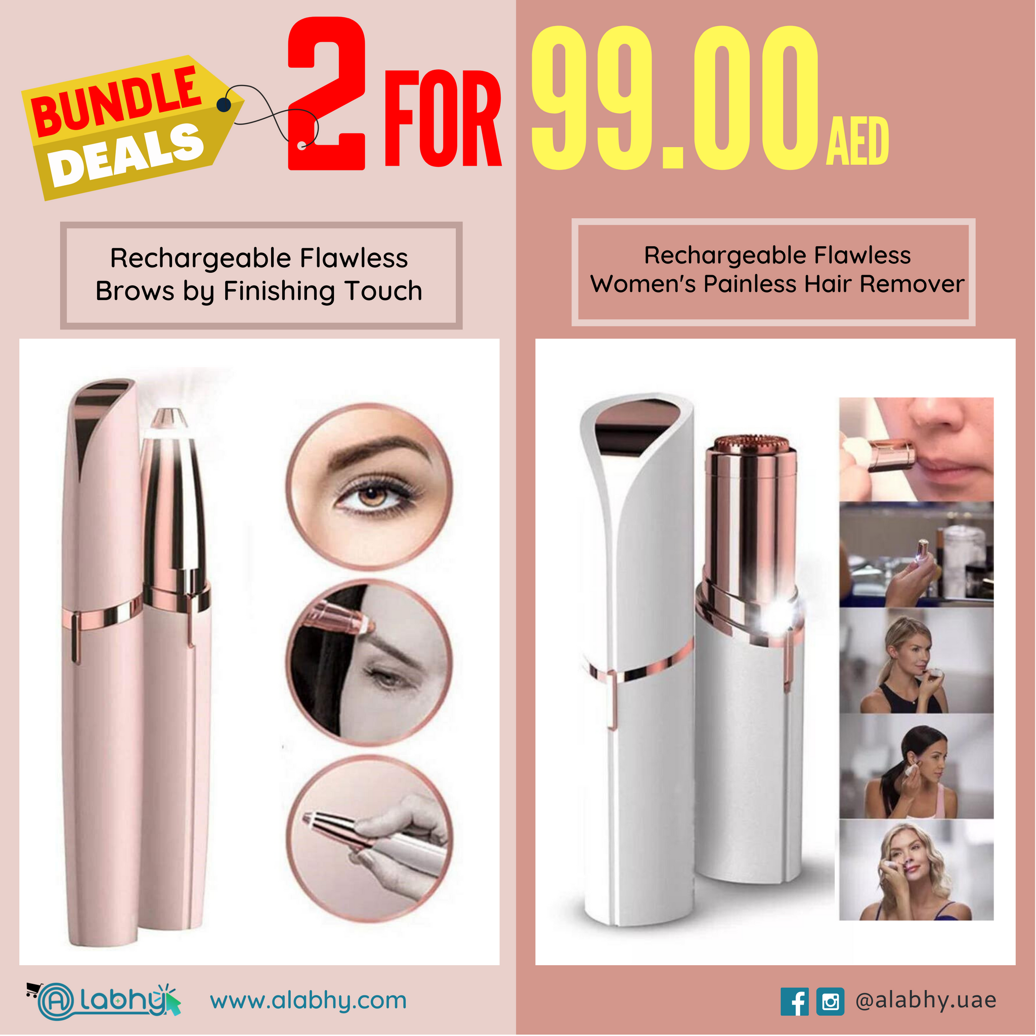 Buy Flawless Finishing Touch  Facial Hair Remover Blush Online at Best  Price of Rs 2000  bigbasket