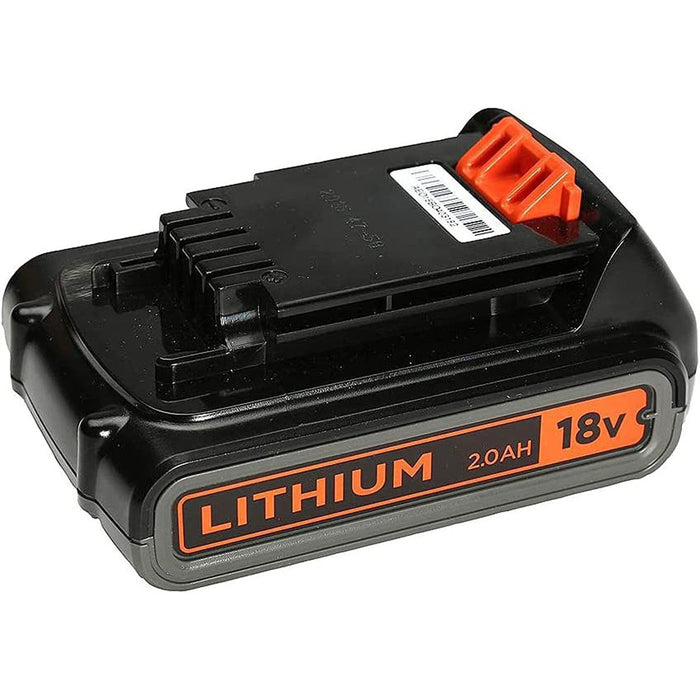 Black & Decker Battery 18V Li-ion 2.0Ah Compact Cordless BL2018-XJ Lightweight - Image 2