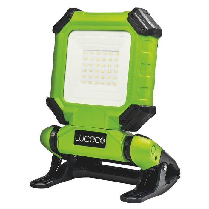 Work Light Rechargeable Clamp LED IP54 6000K 1300Lm Impact Resistant Splashproof - Image 1