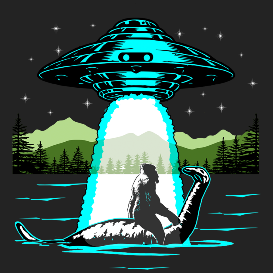 Bigfoot Nessie UFO – The Dude's Threads