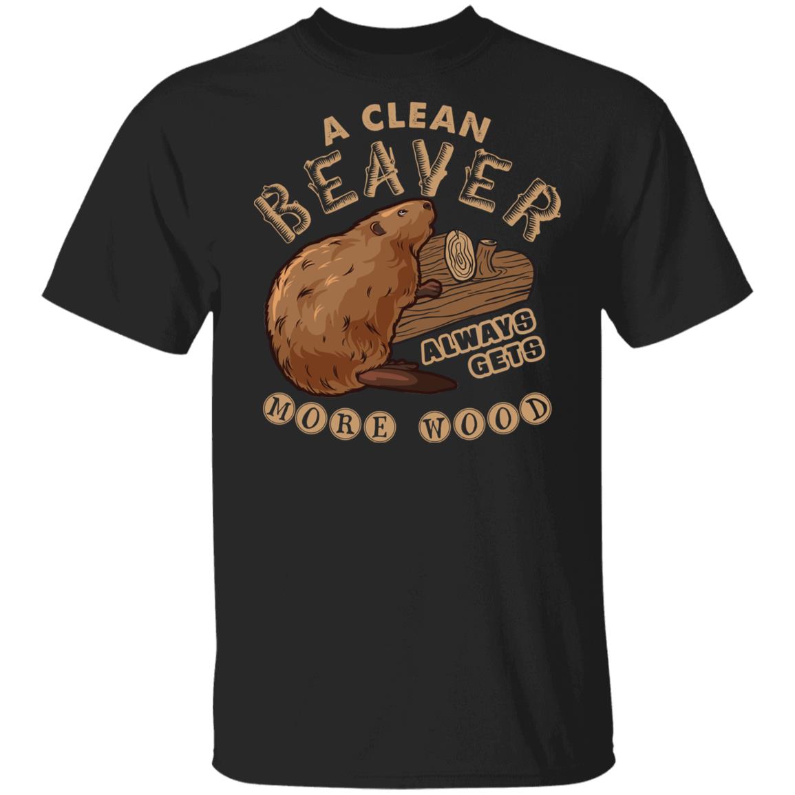 Clean Beaver Cotton Tee – The Dude's Threads