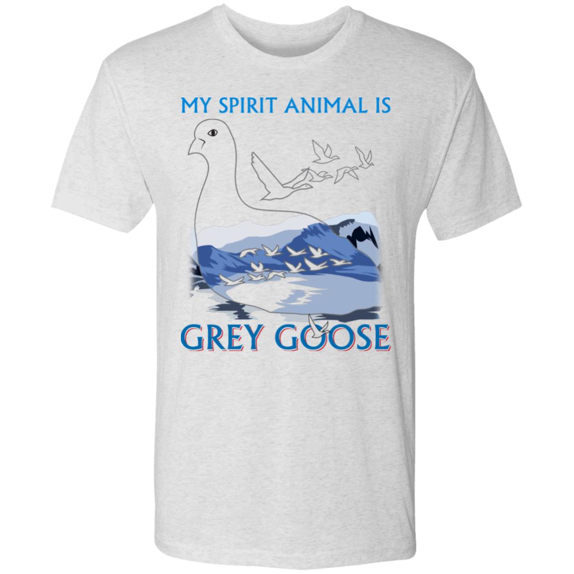 Grey Goose Vodka logo white t-shirt