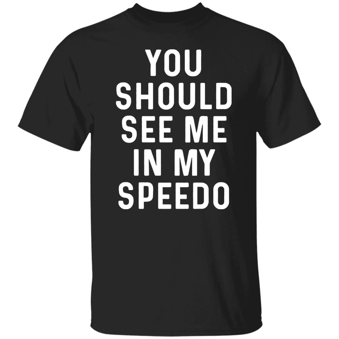 In My Speedo Cotton Tee – The Dude's Threads