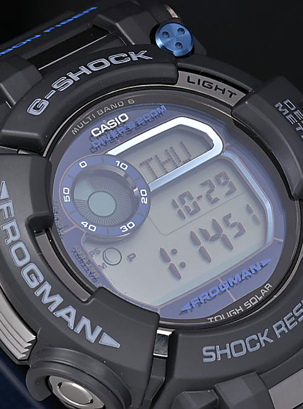 radiocontrol solar hombre Casio G-SHOCK FROGMAN GWF-1000-1JF JDM 200M WR  Hora Mundial