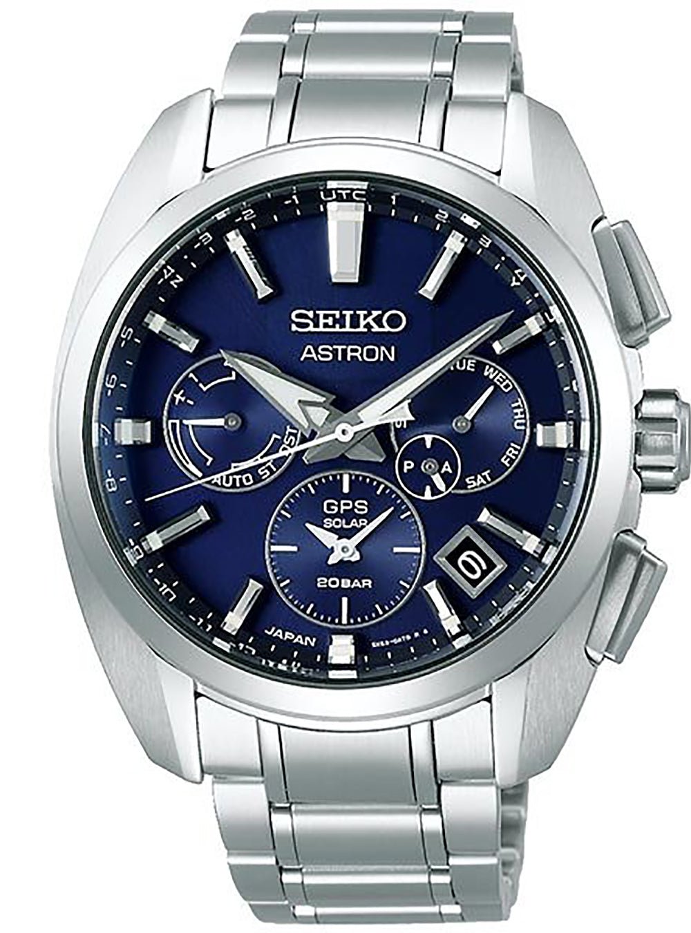 SEIKO WATCH ASTRON GLOBAL LINE 5X SERIES GPS SOLAR SBXC049 MADE IN