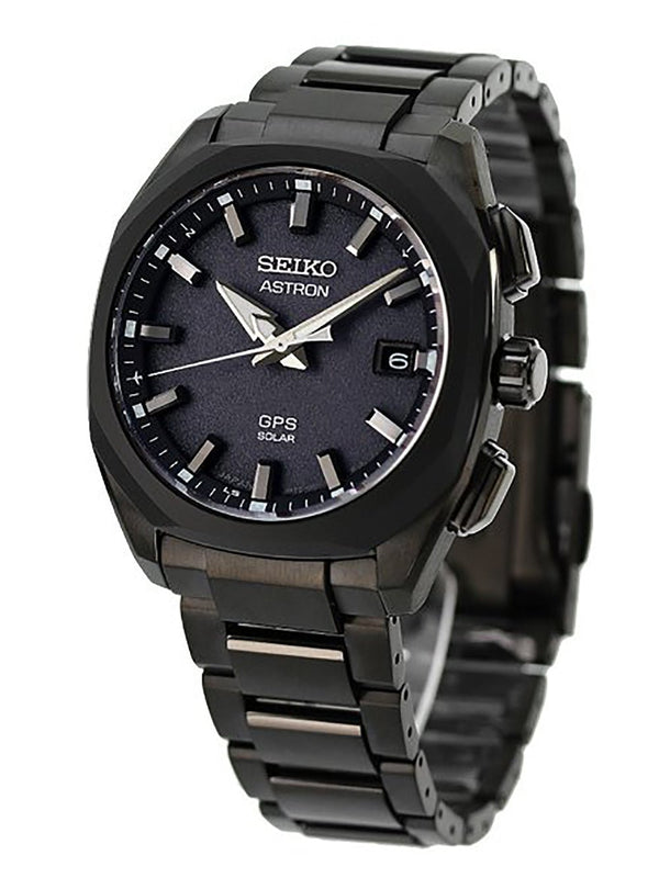 Seiko Astron SBXY051 NEXTER Black Dial Titanium India