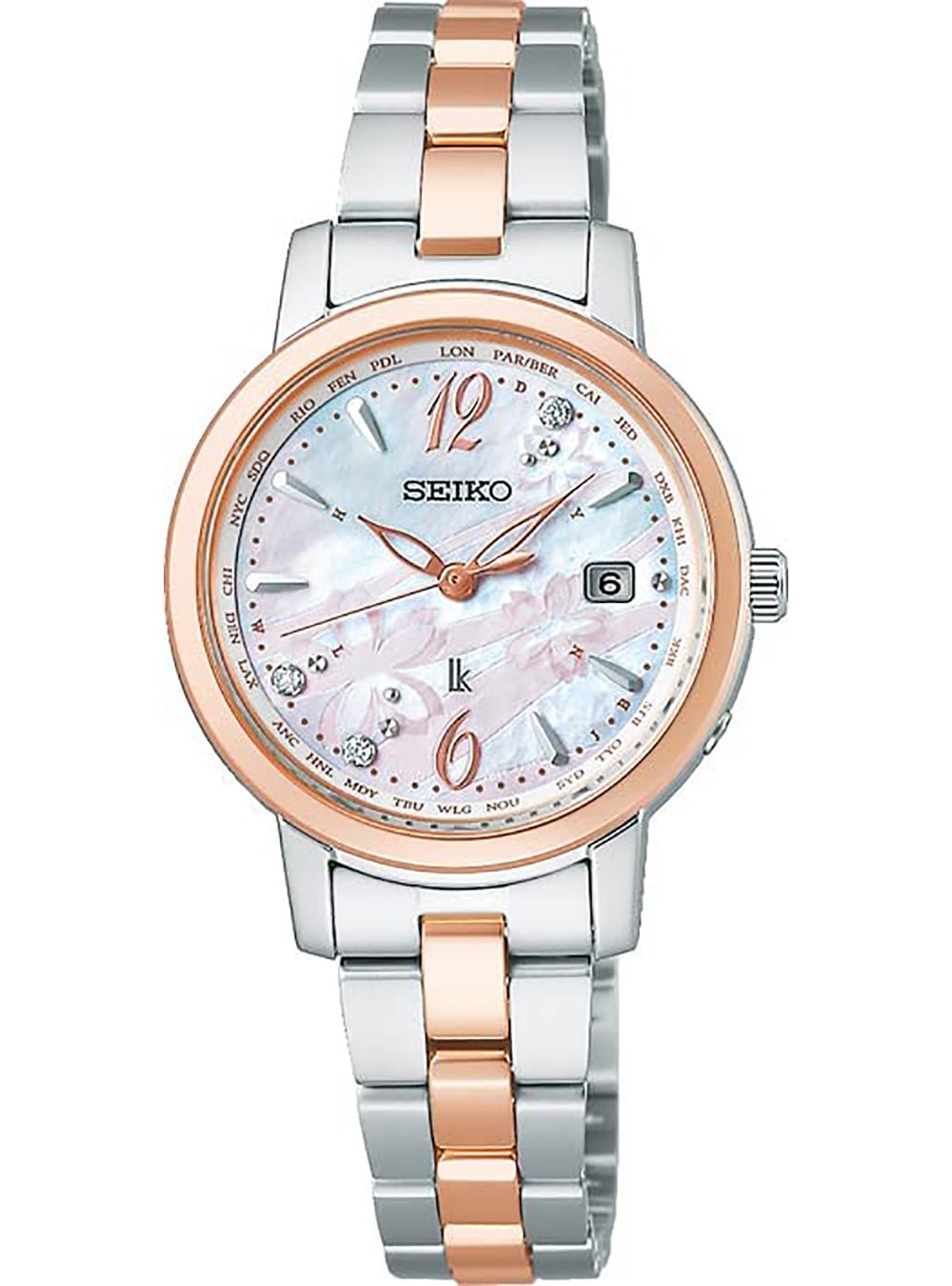 SEIKO LUKIA 2023 SAKURA BLOOMING LIMITED EDITION SSQW070 LADIES