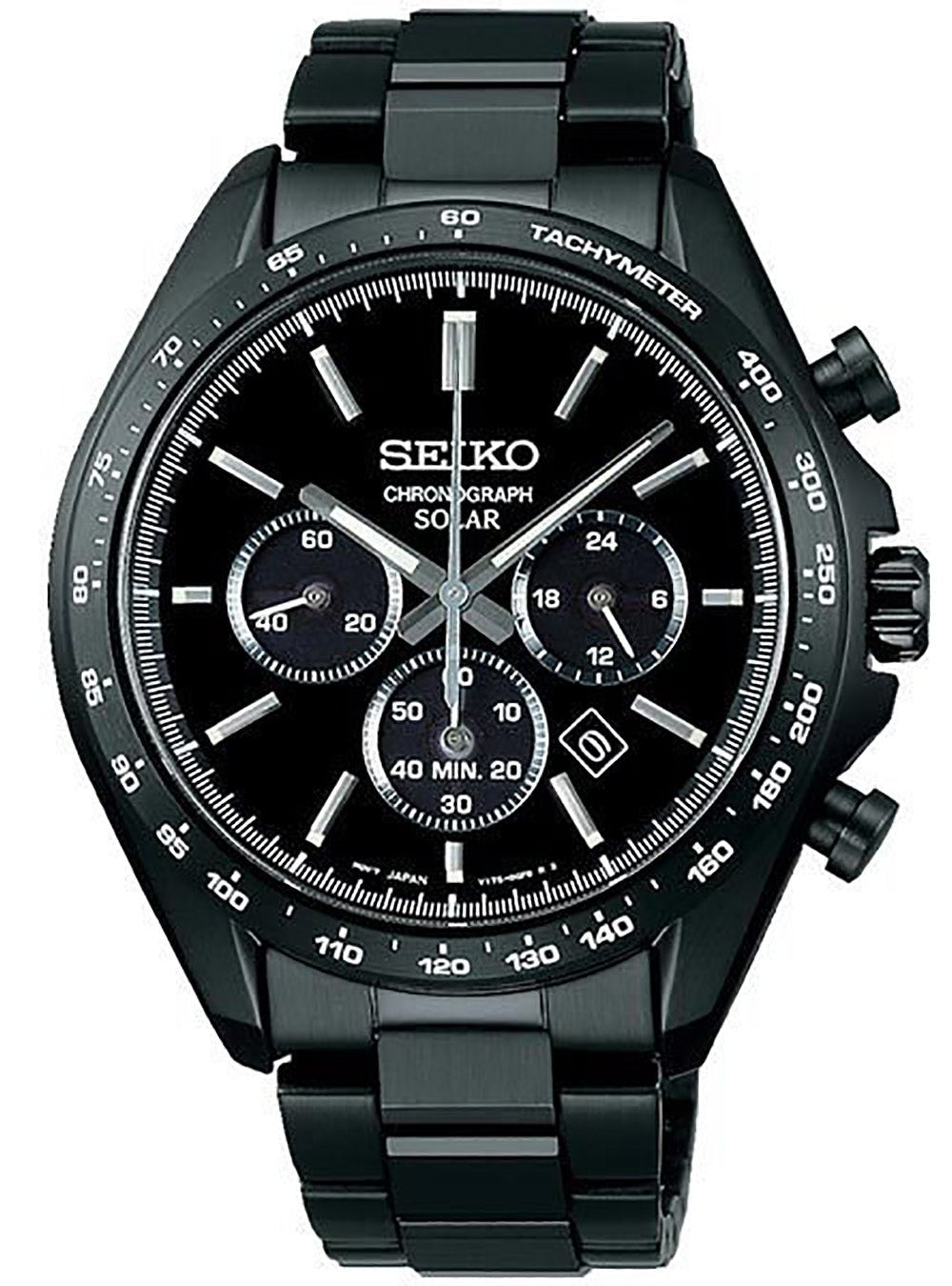 SEIKO SELECTION SOLAR CHRONOGRAPH PANDA SBPY165 JAPAN MOV'T JDM