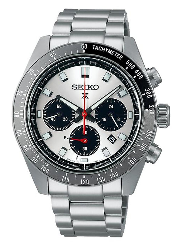 SEIKO PROSPEX SPEEDTIMER SOLAR CHRONOGRAPH THE BLACK SERIES SBDL103 MA –  japan-select