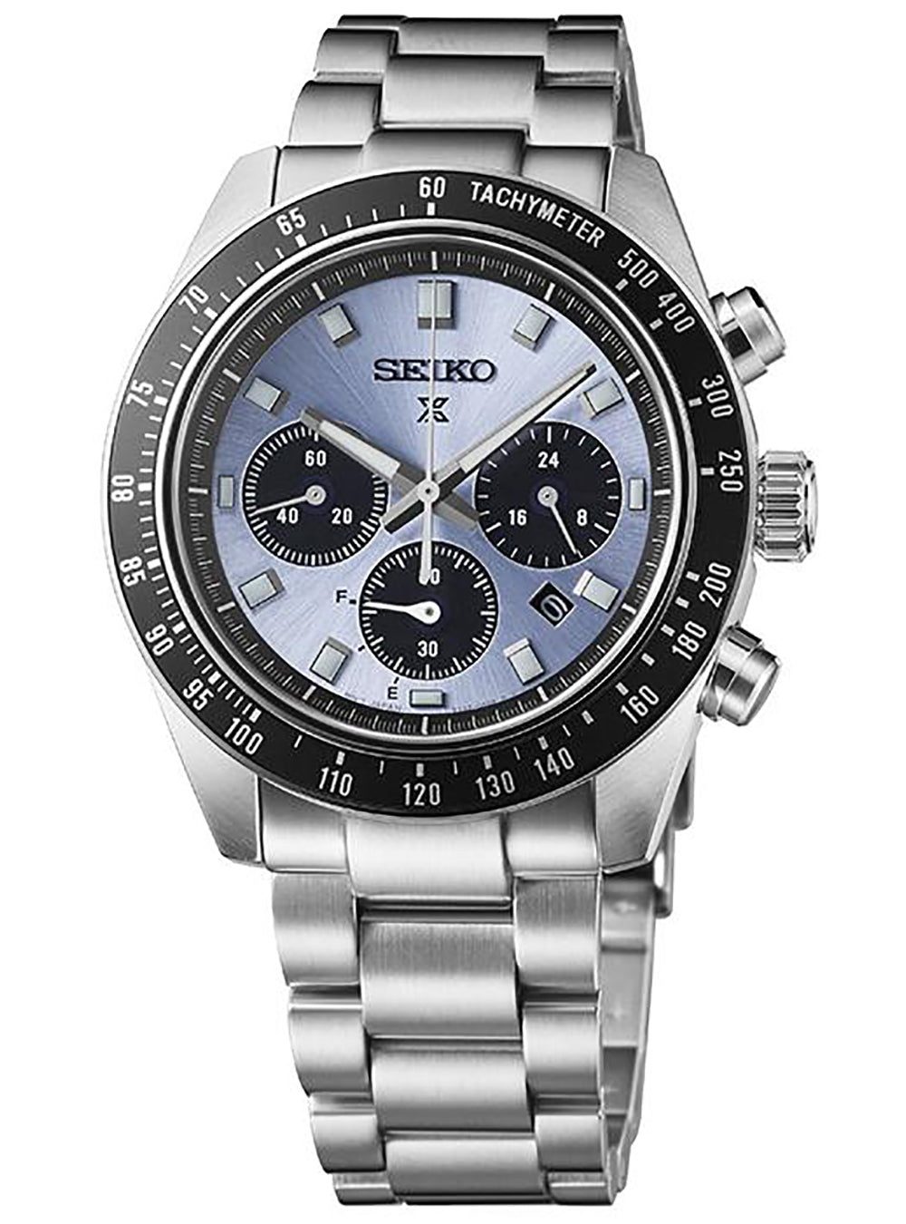 SEIKO PROSPEX SPEEDTIMER SOLAR CHRONOGRAPH THE BLACK SERIES 