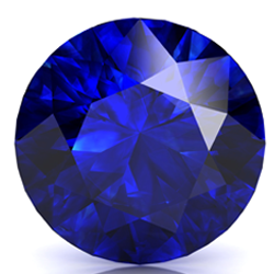 Picture of a Blue Sapphire Gemstone from Blog Article - 15 Facts About Sapphire Gemstones