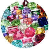 California Handbag & Jewelry Designer Lisa Ramos Blog - Picture of Colorful Gemstones