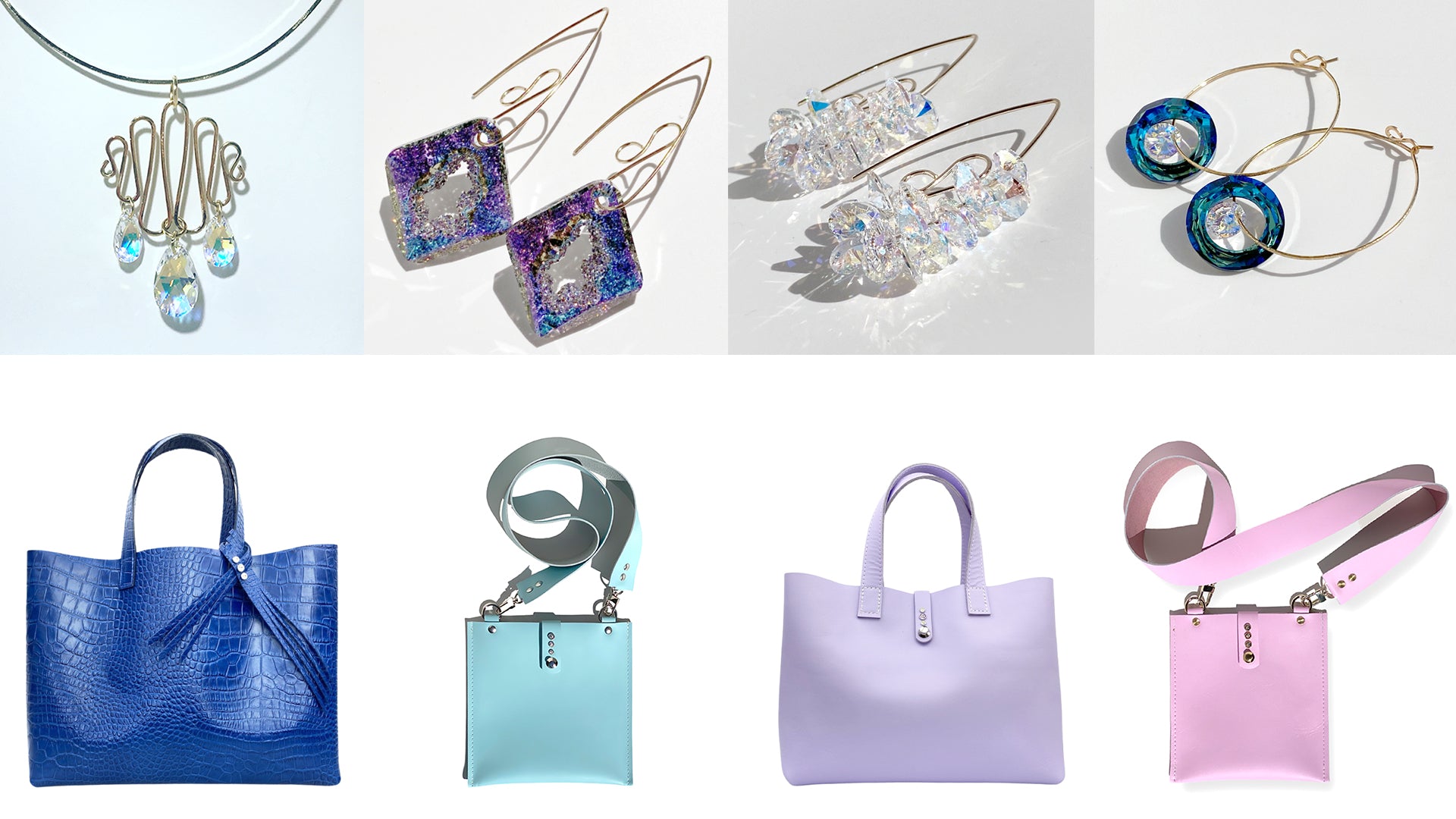 MONOLISA Jewelry and Handbag Collection Designed with Crystals