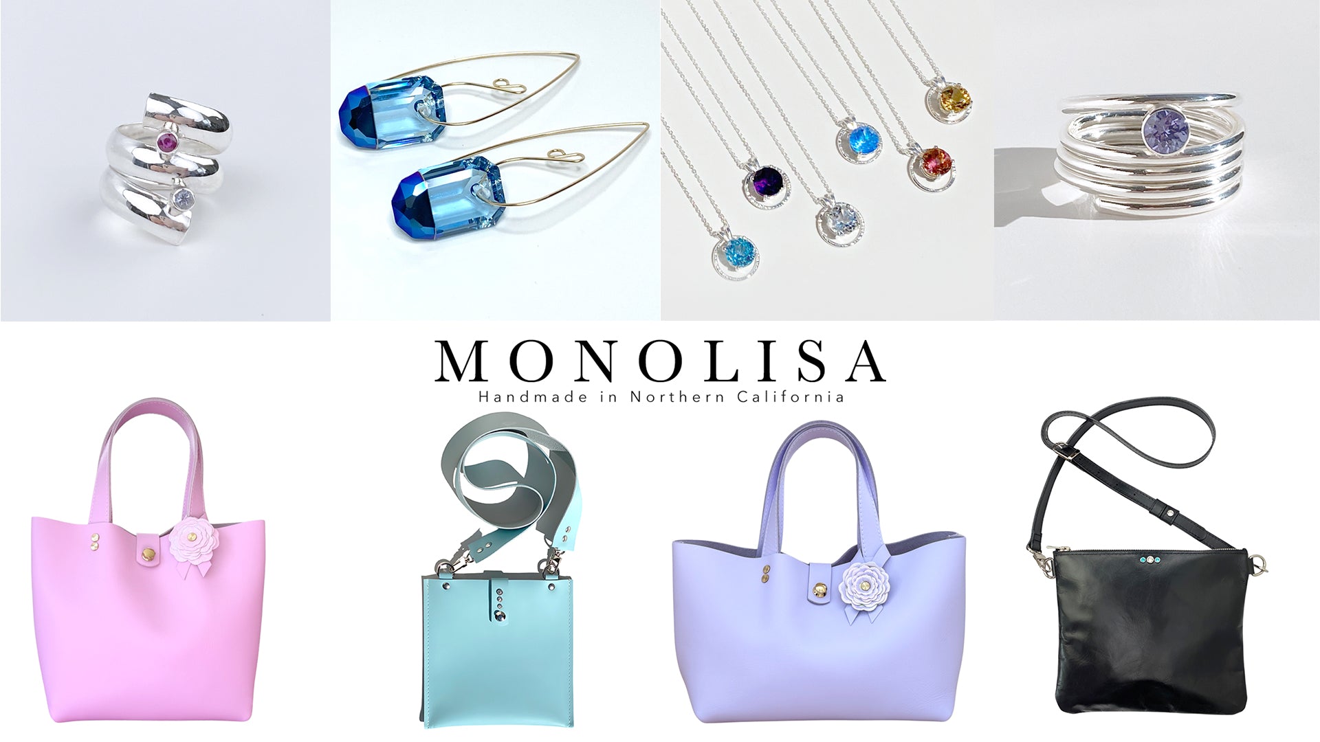 MONOLISA Handbags & Jewelry Collection By Artist Lisa Ramos