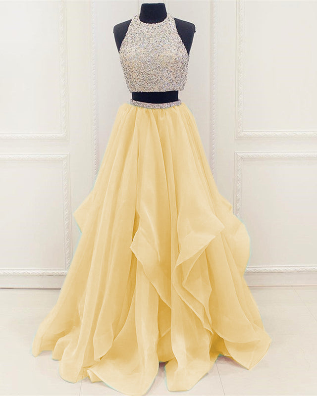 yellow prom dresses 2019