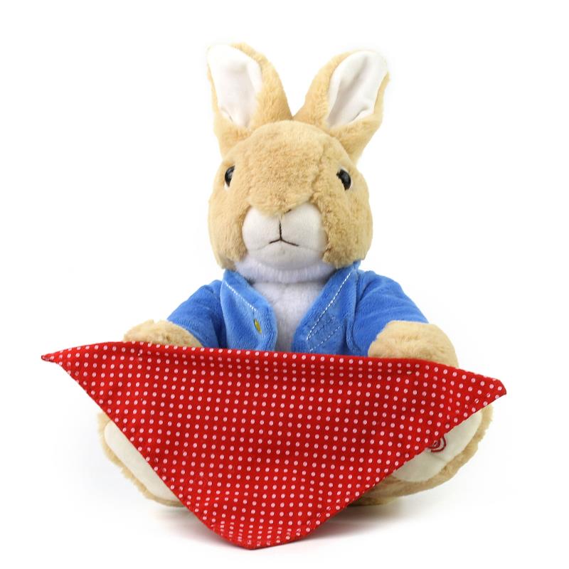 peter rabbit peek a boo toy