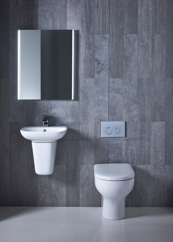 Roper Rhodes Note Semi Pedestal Basin
