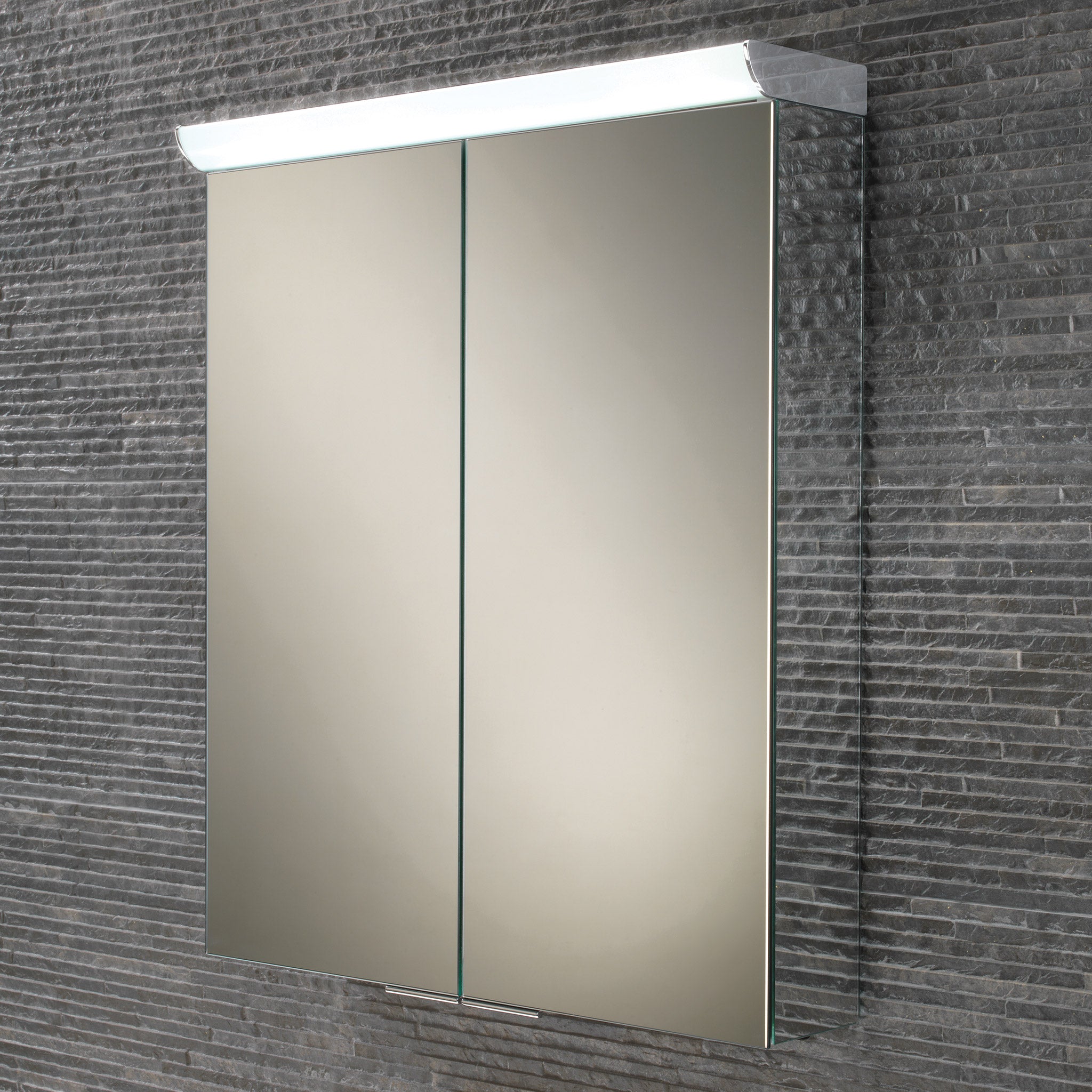 Miroir LED LINIA 80x70cm Aluminium - AQUARINE Réf. 824930