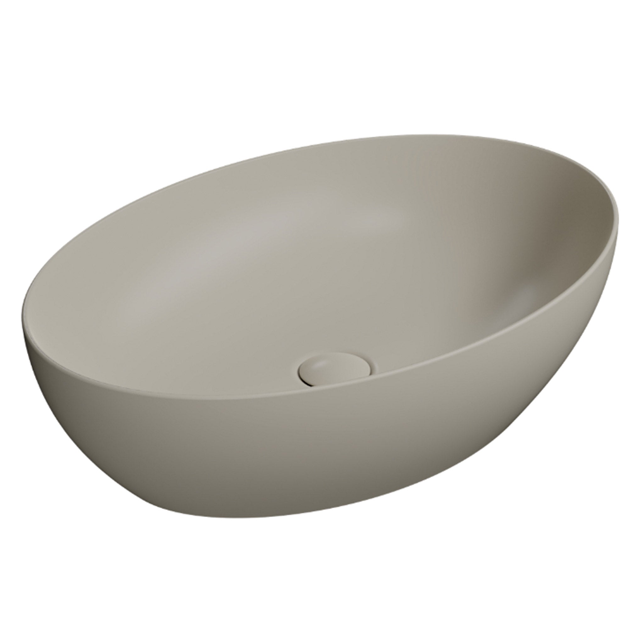 GSI Pura 600 x 420mm Countertop Washbasin Oval