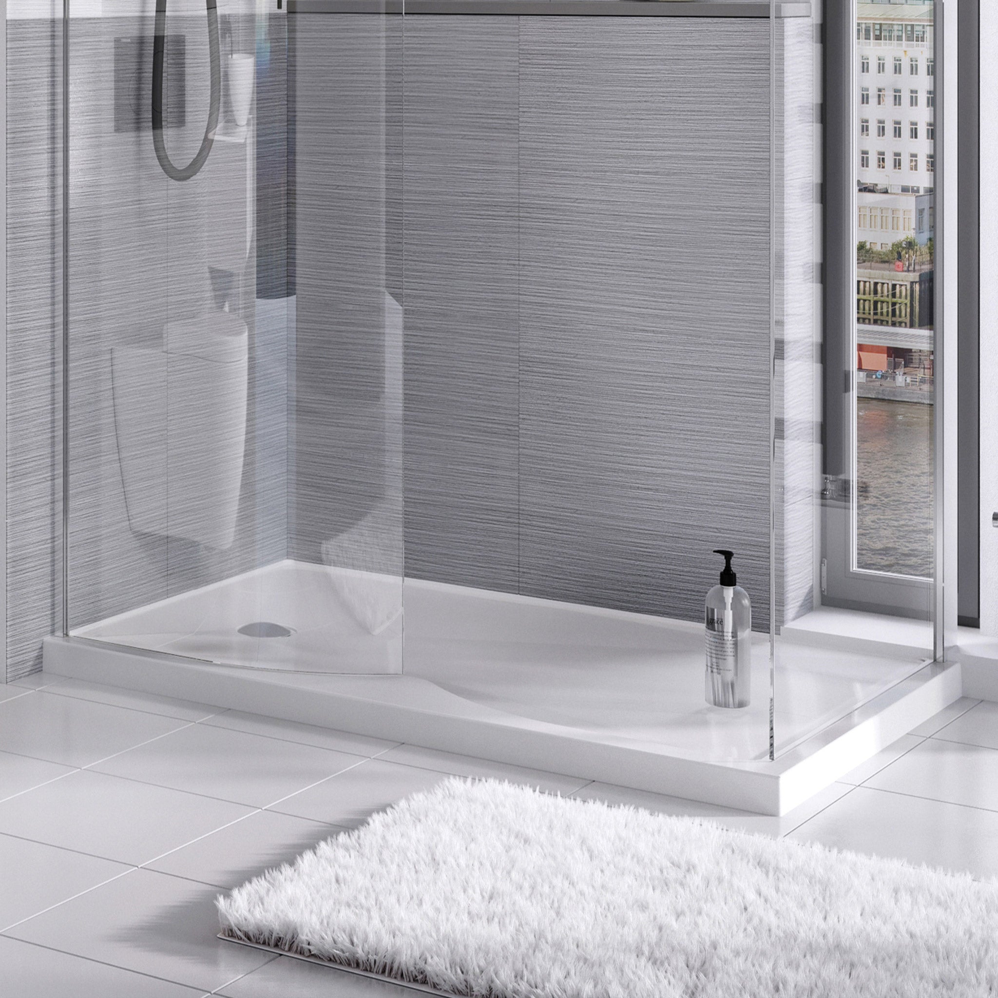 Union 50mm Rectangular Shower Tray