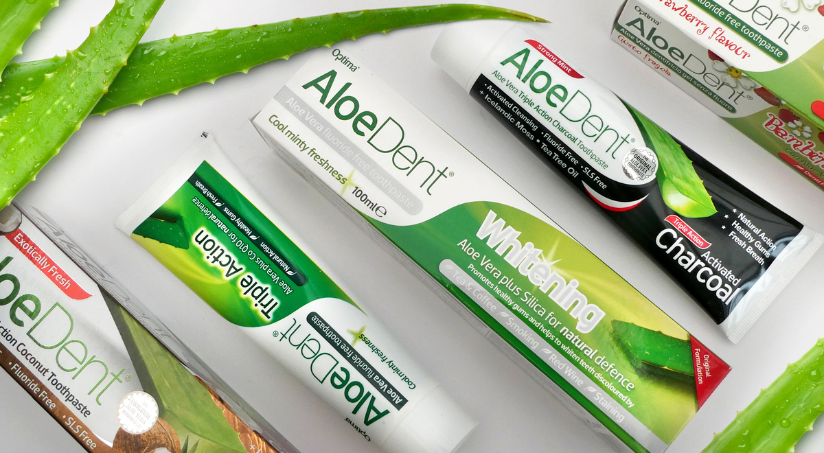 aloe dent fluoride free toothpaste