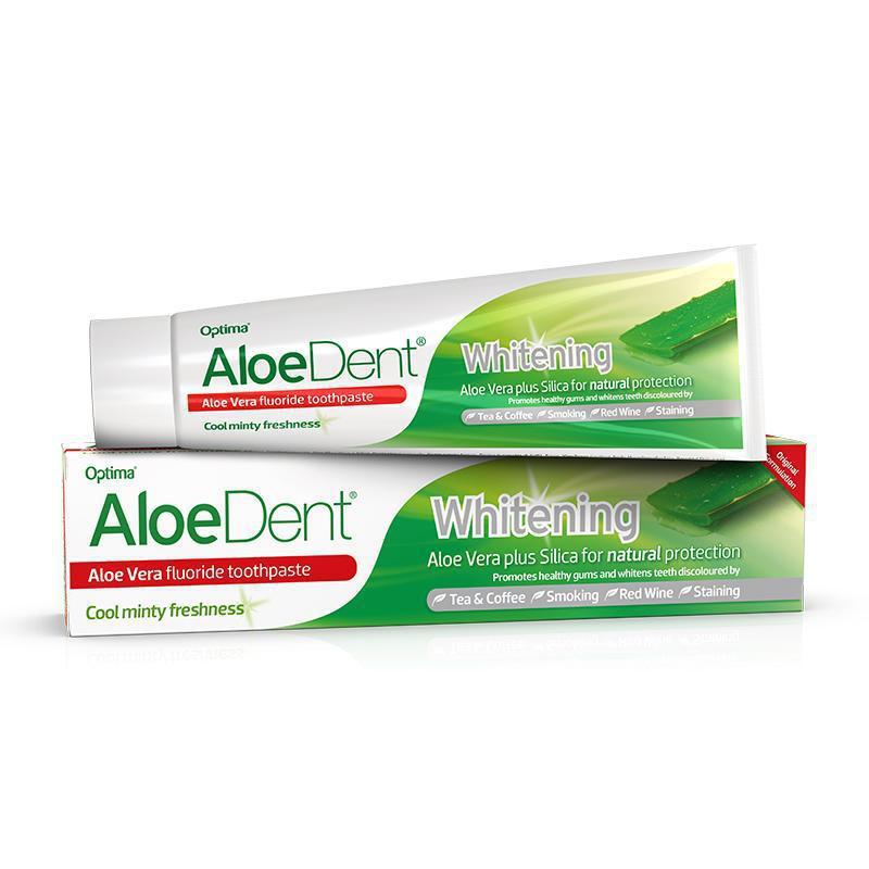 optima aloe dent whitening toothpaste