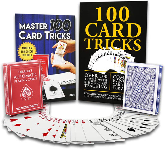  Magic Makers Ultimate Card Magic Kit 170 Card Effects with  Bicycle Stripper Deck : Toys & Games