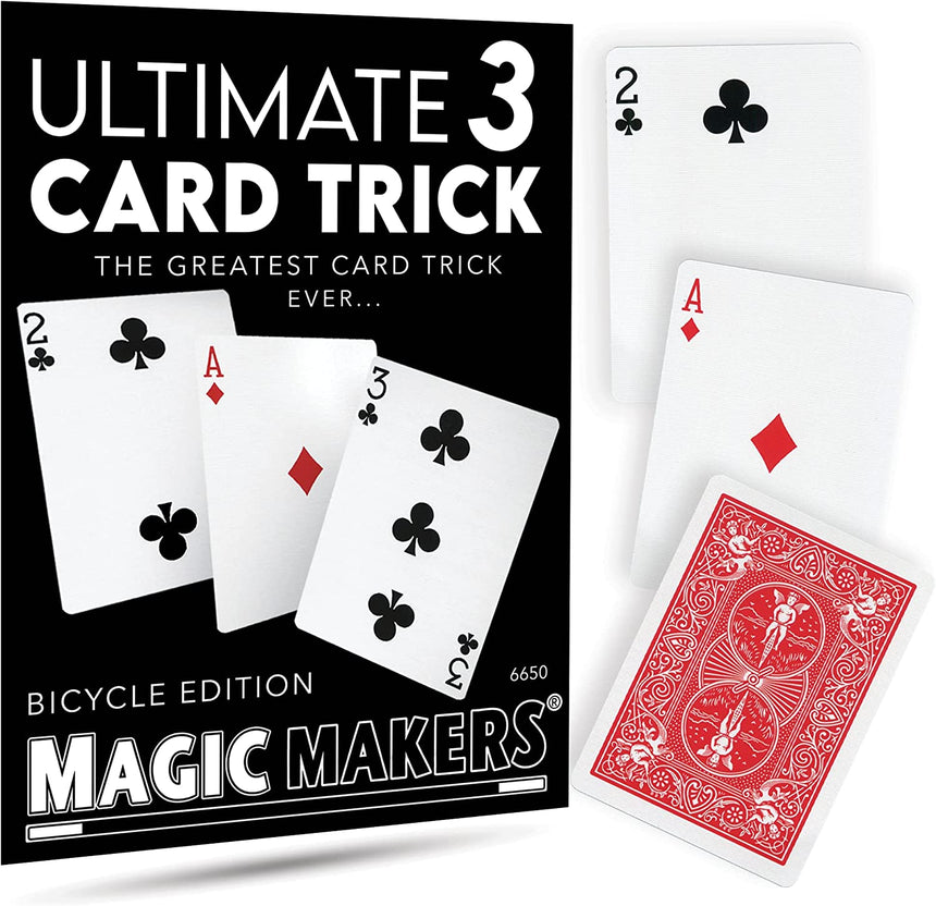 The Ultimate 3 Card Trick Chase The Ace Magic Makers