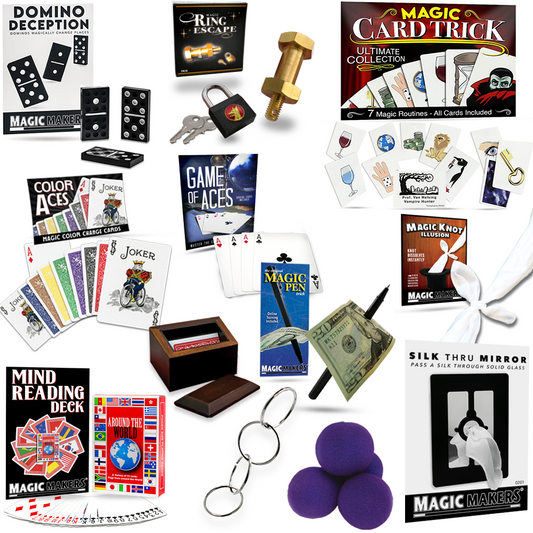 Magic Makers Marvelous Magic Kit 350 Tricks - Easy to Master