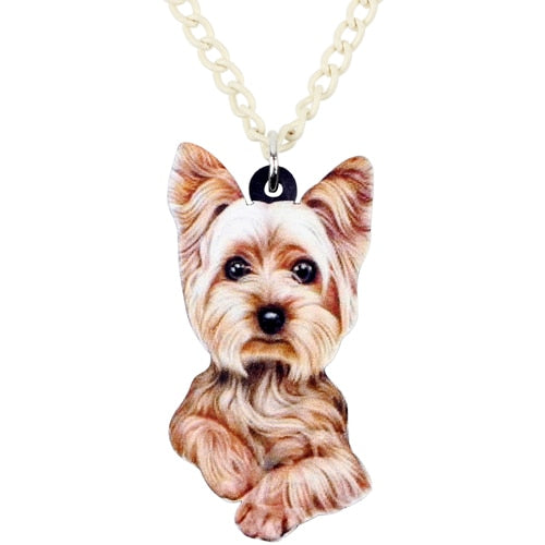 yorkshire terrier necklace