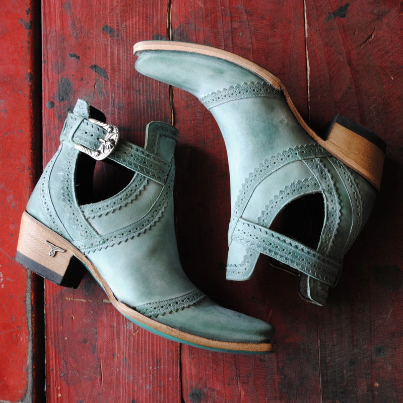 Lane Cahoots Ankle Boot | Women's Hand Crafted Leather Booties Western ...