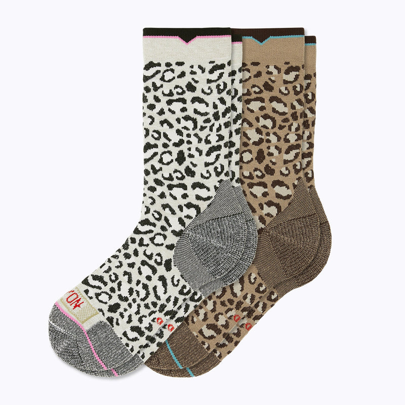 Lane Leopard Socks 2 Pack