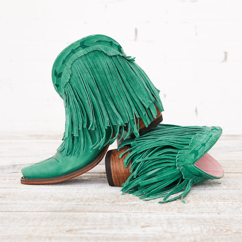 Junk Gypsy Spitfire Booties in Taos Turquoise