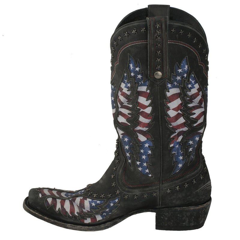 Lane Old Glory Mens Boot Distressed 