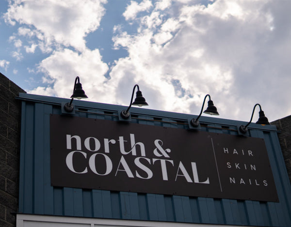 North and Coastal Salon Commercial Aluminum Sign in Ocean City Maryland